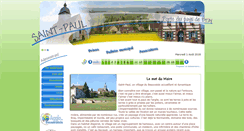Desktop Screenshot of mairie-saint-paul.fr
